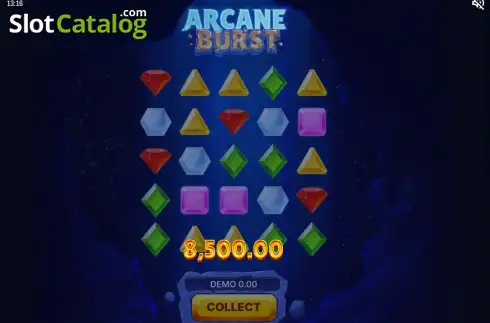 Bildschirm3. Arcane Burst slot