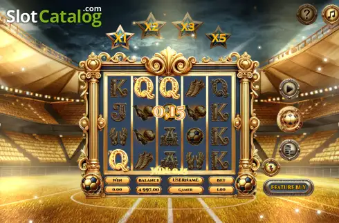 Schermo3. Golden Kick (GameTimeTech) slot