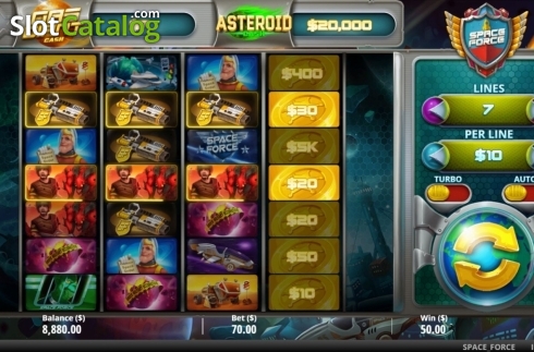 Schermo5. Space Force slot