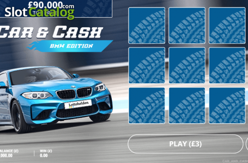 画面2. Car & Cash - BMW カジノスロット