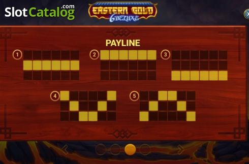 Payline. Eastern Gold Deluxe slot