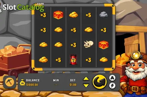 Ekran2. Dwarf Diggers yuvası