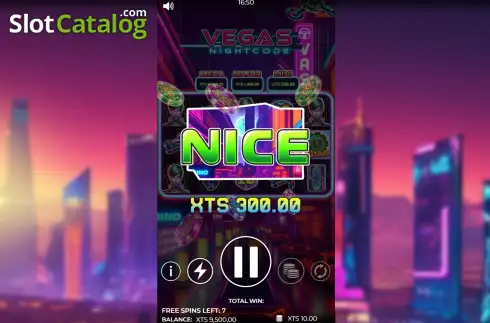 Pantalla3. Vegas Nightcode Tragamonedas 