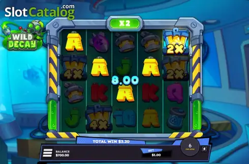 Schermo3. Wild Decay slot