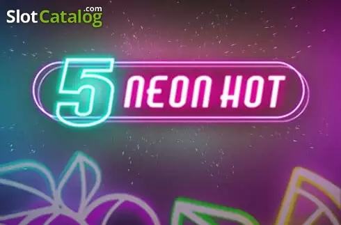 5 Neon Hot Logotipo
