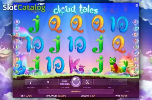 リール. Cloud Tales (クラウド・テールズ) カジノスロット