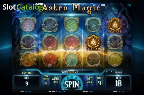 spargimento. Astro Magic slot