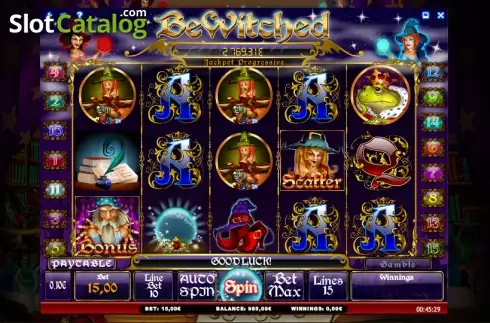 rullar. Bewitched slot