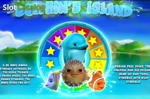 Dolphin's Island Logo