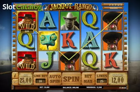 Wild. Jackpot Rango slot