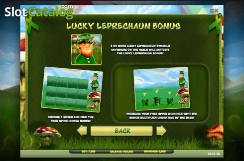 Auszahlungen 2. Lucky Leprechaun (iSoftBet) slot