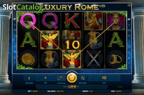 野生. Luxury Rome (ラグジュアリー・ローマ) カジノスロット
