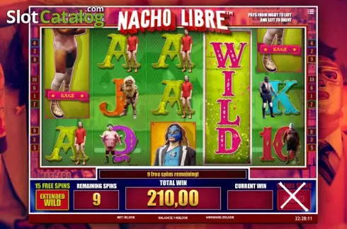 Wild. Nacho Libre slot