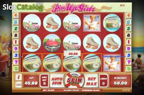 Vincere. Pin Up Girls (iSoftBet) slot