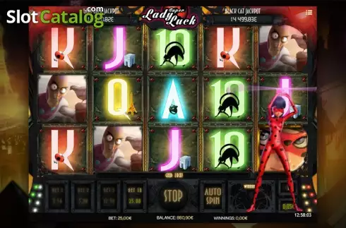 Respin. Super Lady Luck slot