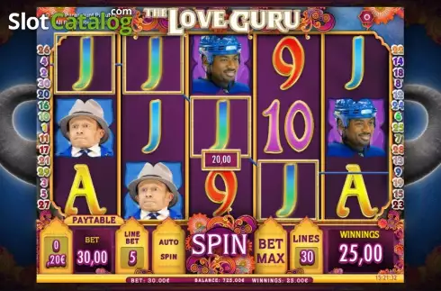 Win. The Love Guru slot