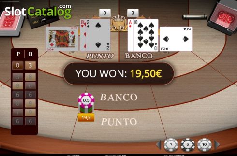 Bildschirm5. Punto Banco (iSoftBet) slot
