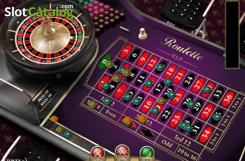画面2. Roulette VIP (iSoftBet) カジノスロット