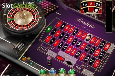 画面6. Roulette VIP (iSoftBet) カジノスロット