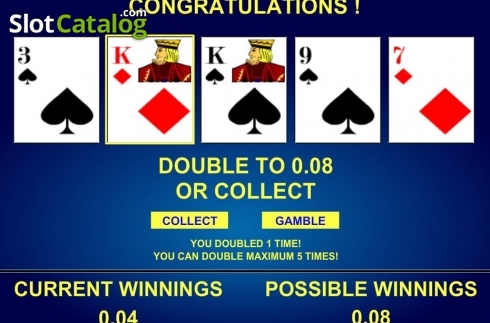 Skärmdump5. Vegas Joker Poker (iSoftBet) slot