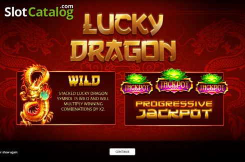 Start Screen. Lucky Dragon (iSoftBet) slot