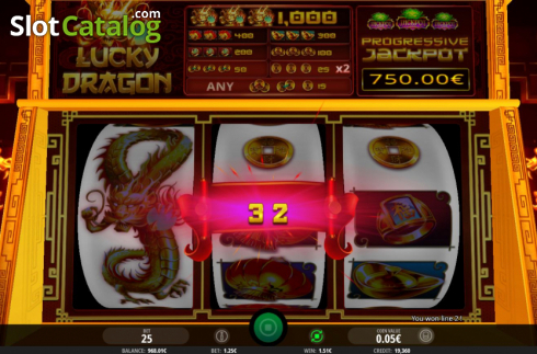 Win Screen 1. Lucky Dragon (iSoftBet) slot