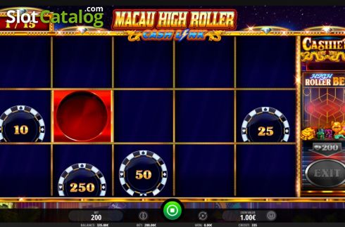 画面6. Macau High Roller カジノスロット