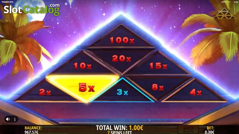 Slot Video Pyramid Pays Pay
