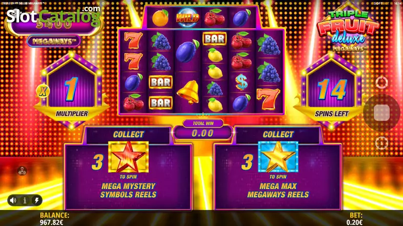 Video Slot Megaways Triple Fruit Deluxe