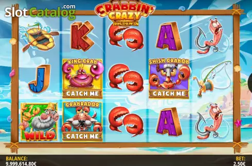 Skärmdump3. Crabbin' Crazy slot