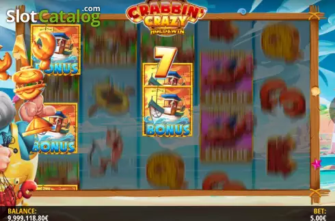 Bildschirm5. Crabbin' Crazy slot