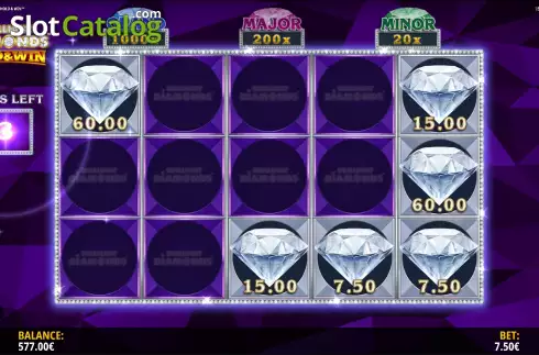 Captura de tela8. Brilliant Diamonds: Hold & Win slot