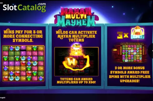 Skärmdump2. Mayan Multi Mayhem slot