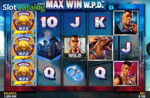 Skärmdump3. Max Win W.P.D slot