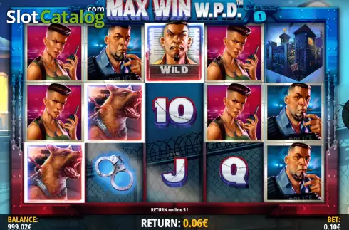 Skärmdump4. Max Win W.P.D slot