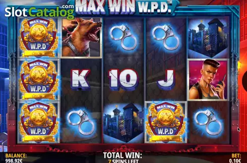 Schermo7. Max Win W.P.D slot