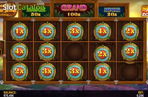 Bildschirm8. William Tell and The Wild Arrows Hold and Win slot