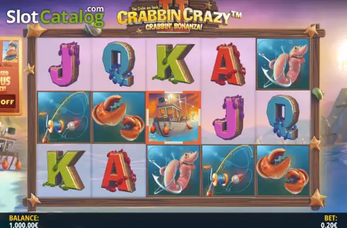 Οθόνη3. Crabbin’ Crazy 2 Κουλοχέρης 