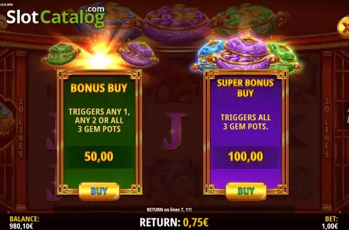 Skärmdump5. Prosperity Gems: Hold & Win slot