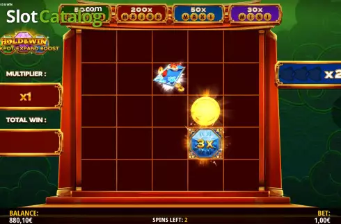Bonus Game Win Screen 3. Prosperity Gems: Hold & Win slot