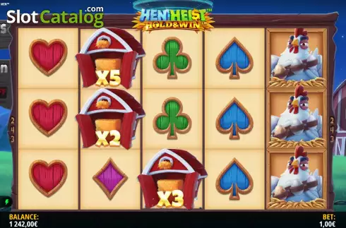 Captura de tela5. Hen Heist Hold & Win slot