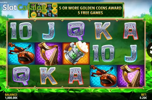 Captura de tela2. Power Coins Leprechaun Edition slot