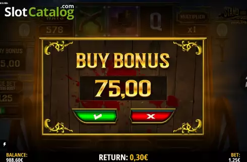 Schermo8. Stand and Deliver (iSoftBet) slot