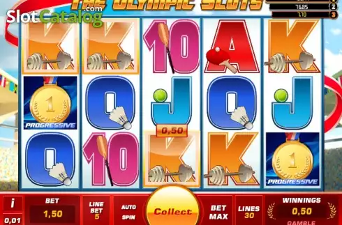 Schermo 2. The Olympic Slots slot