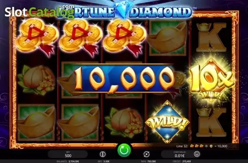 Win screen 2. Fortune Diamond slot