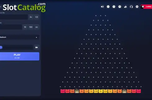 Скрін2. Gravity Plinko слот