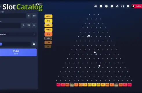 Скрін3. Gravity Plinko слот