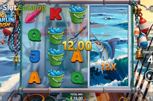 Skärmdump3. Big Marlin Rush slot