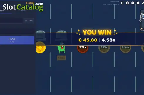 Bildschirm3. Ghost Road slot