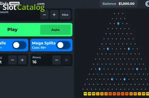 Split Plinko 100000 game. Split Plinko 100000 slot
